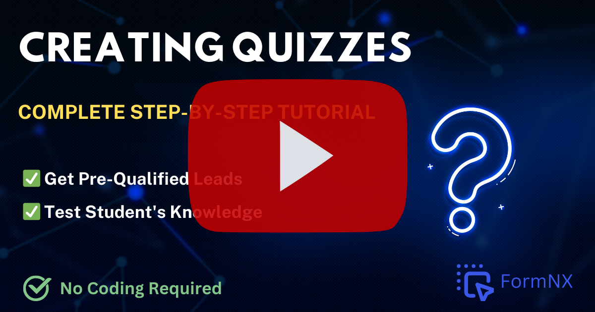 Video on Creating Quizzes