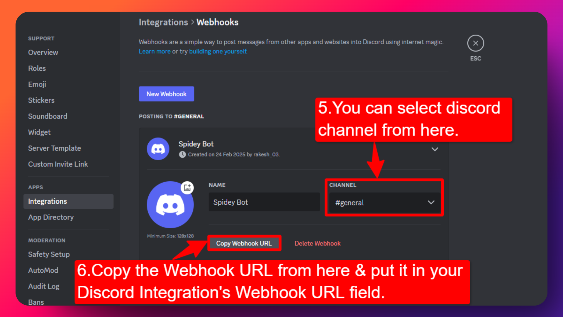 Discord integration