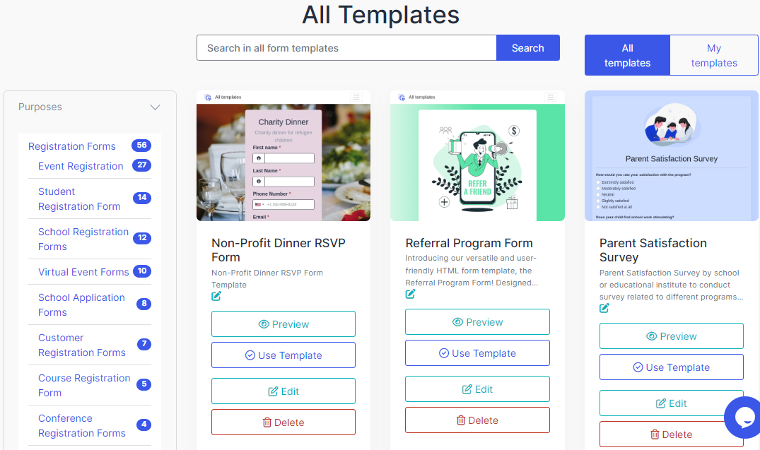 Templates
