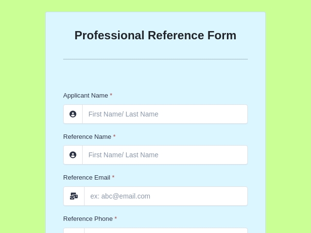 Form Templates For Recruitment Process Form - FormNX